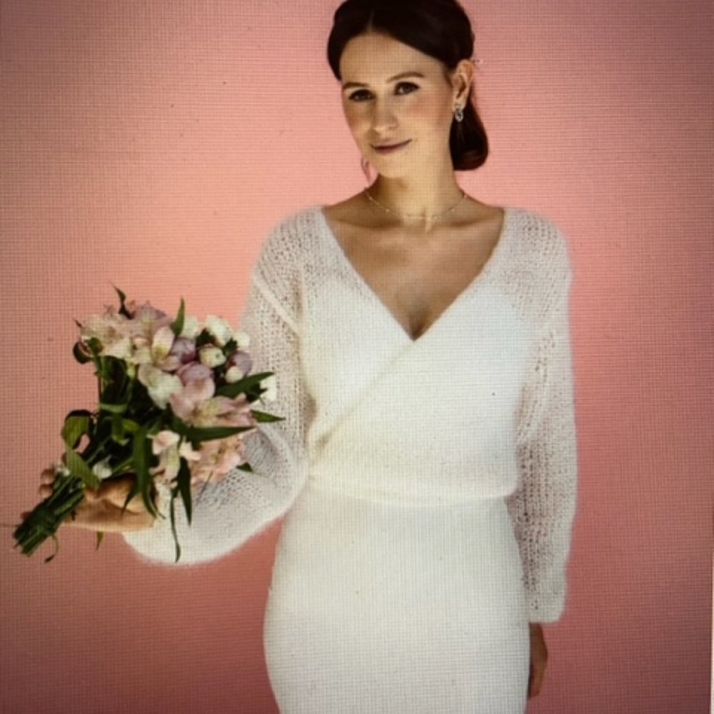 Brand New Mohair Sweater White